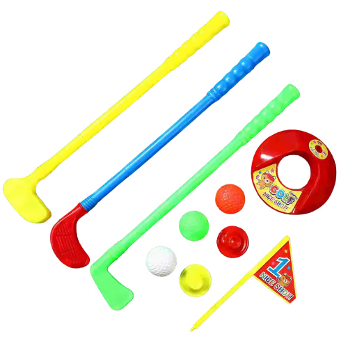 Cheap all-plastic clubs