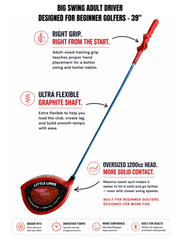 Big Swing Adult Golf Driver (Choose Colour)